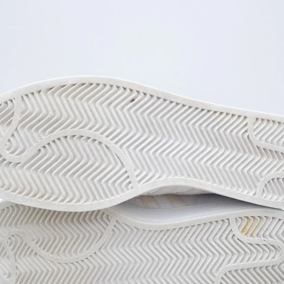 Adidas La Marque Aux 3 678208 Mens 12 Athletic Shoes White Leather Sneakers - Picture 8 of 11